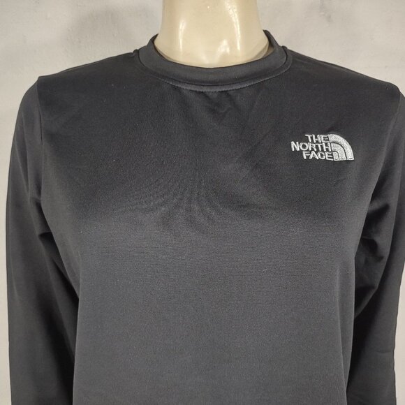 The North Face black soft insulated long sleeve base layer shirt womens Small - Picture 2 of 7
